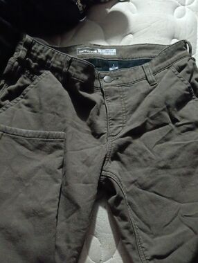Carhartt Womens Olive Brown Cargo Pants